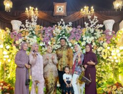 Risno Dan Nova, Resmi Menikah, Cinta Dari Perkenal Pertama Melalui Teman Berlabuh di Pelaminan.