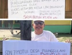 Pa Umar Warga Desa Punggulahi Diusir Dari Tanahnya Sendiri Oleh Oknum Kepala Desa Dan Aparatnya.