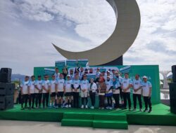Dandim 1430/Konut Hadiri Pembukaan Festival Konasara Fun Run 6,19 K dalam Rangka HUT ke-19 Kabupaten Konawe Utara