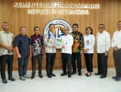 Bupati Konawe Utara Audiensi dengan Wamen Transmigrasi RI Bahas Pengembangan Kawasan Transmigrasi